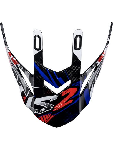 LS2 MX437 PEAK STRONG WHITE BLUE RED