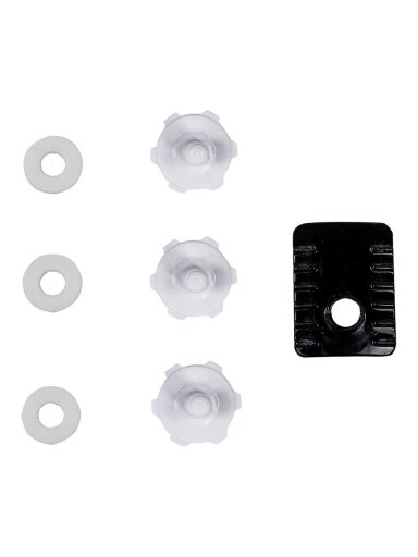 LS2 MX470 PEAK SCREWS BLACK