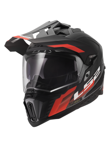 LS2 MX701 EXPLORER HEXA BLACK RED GREY-06