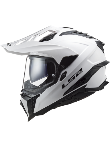 LS2 MX701 EXPLORER SOLID WHITE