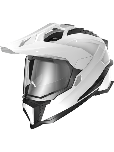 LS2 MX701 EXPLORER SOLID WHITE