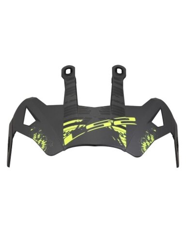 LS2 MX702 PEAK CRAZY MATT BLACK H-V YELLOW