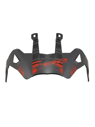LS2 MX702 PEAK CRAZY MATT BLACK RED