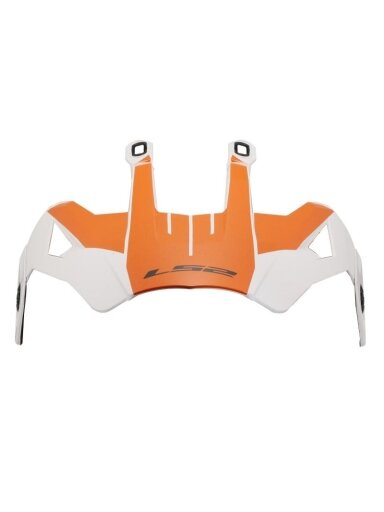 LS2 MX702 PEAK NAMIB WHITE ORANGE