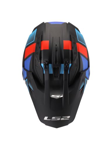 LS2 MX702 PIONEER II BLOCK BLACK RED BLUE-06