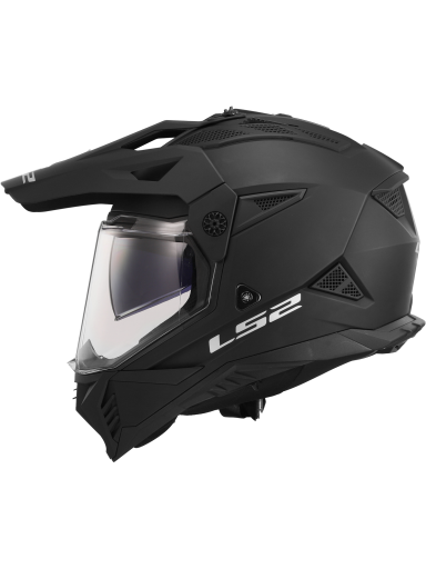 LS2 MX702 PIONEER II MATT BLACK-06