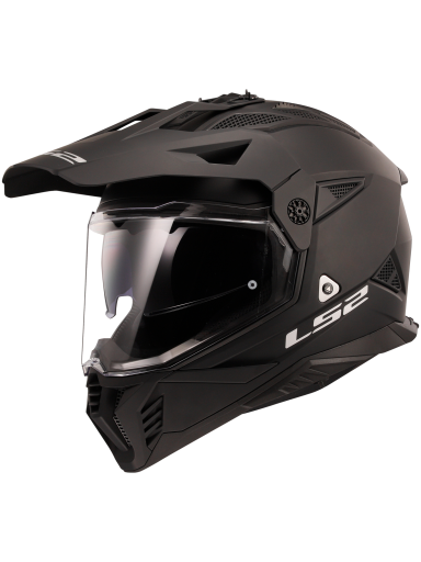 LS2 MX702 PIONEER II MATT BLACK-06