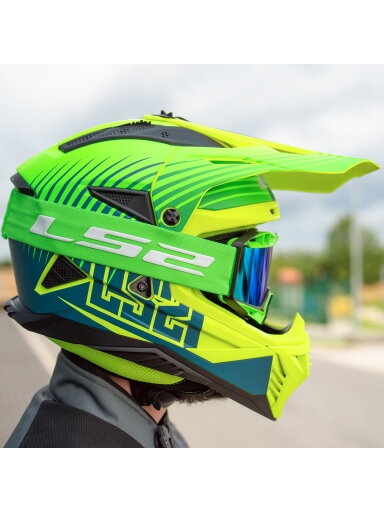 LS2 MX708 FAST II DUCK M.H-V GREEN H-V YELL.-06