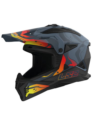 LS2 MX708 FAST II WASH MATT DARK GREY-06
