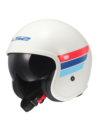 LS2 OF599 SPITFIRE II RETRO WHITE BLUE RED-06