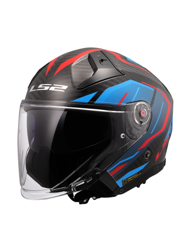 LS2 OF603 INFINITY II C URUS BLUE RED-06