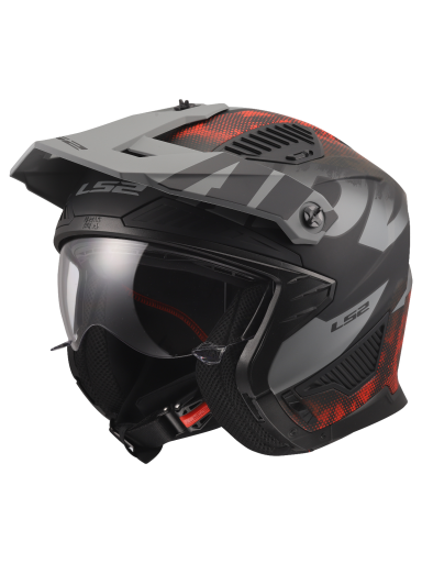 LS2 OF606 DRIFTER GAS GREY RED-06