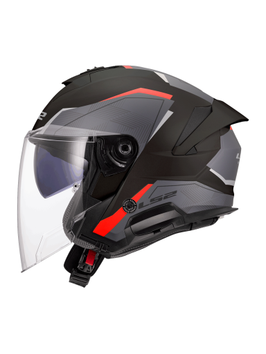 LS2 OF618 VERSO II AIR BLACK RED