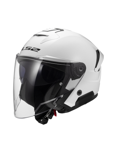 LS2 OF618 VERSO II SOLID WHITE