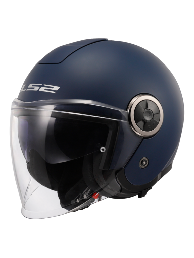 LS2 OF620 CLASSY SOLID MATT NAVY BLUE-06