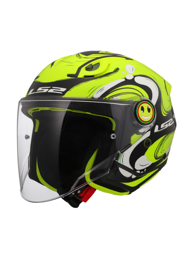 LS2 OF622 FUNNY II GLUP H-VIS YELLOW