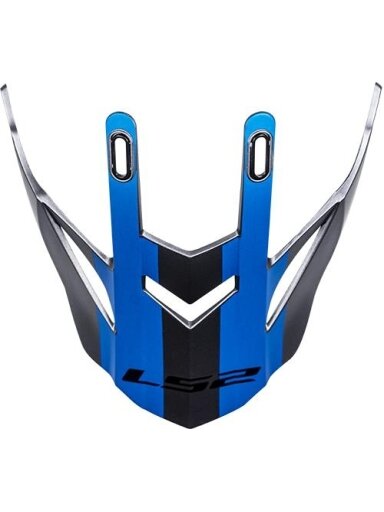 LS2 PEAK MX436 QUARTERBACK MATT TITANIUM BLUE