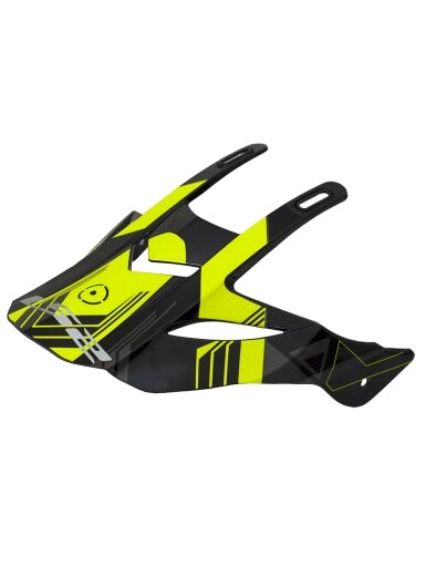 LS2 PEAK MX436 TRIGGER BLACK HI-VIS YELLOW