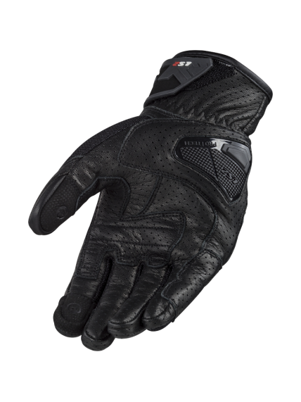 LS2 AIR RAPTOR MAN GLOVES BLACK 1