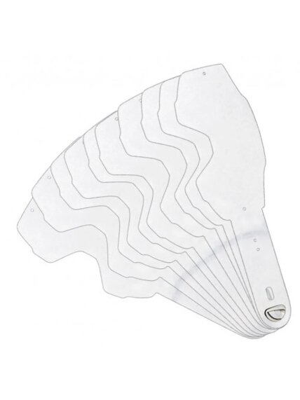 LS2 CHARGER GOGGLE TEAR OFF PIN (10 PCS) LS2 CHARGER GOGGLE TEAR OFF PIN (10 PCS)