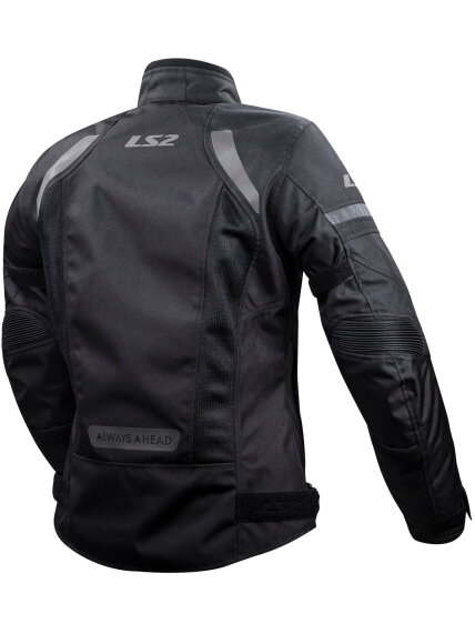 LS2 DART LADY JACKET BLACK 1