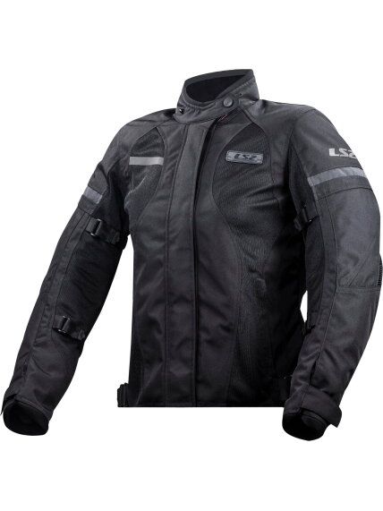 LS2 DART LADY JACKET BLACK
