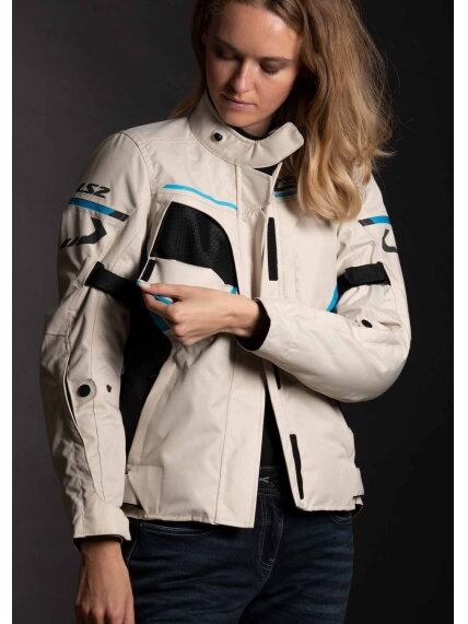 LS2 ENDURANCE LADY JACKET SAND BLACK BLUE 6