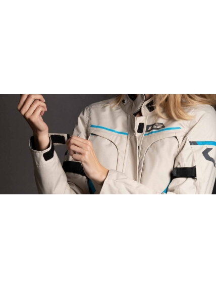 LS2 ENDURANCE LADY JACKET SAND BLACK BLUE 7