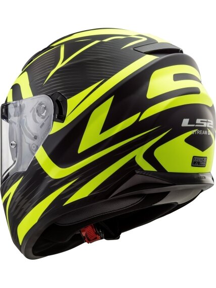 LS2 FF320 STREAM EVO JINK MATT BLACK YELLOW 2 LS2 FF320 STREAM EVO JINK MATT BLACK YELLOW 2