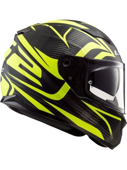 LS2 FF320 STREAM EVO JINK MATT BLACK YELLOW 5