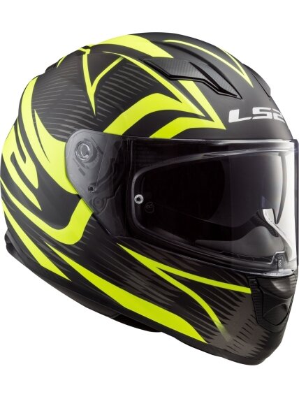 LS2 FF320 STREAM EVO JINK MATT BLACK YELLOW 6 LS2 FF320 STREAM EVO JINK MATT BLACK YELLOW 6
