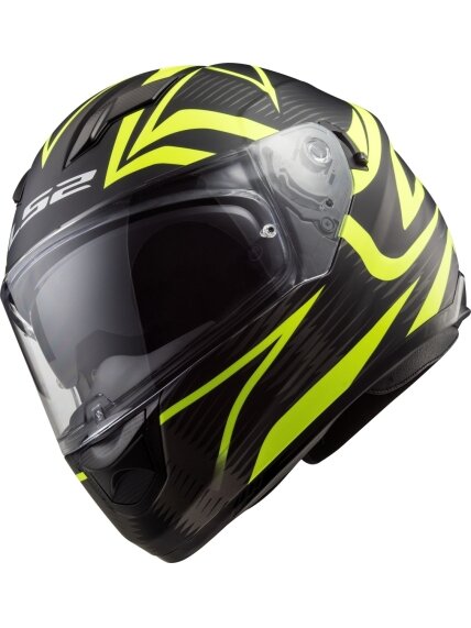 LS2 FF320 STREAM EVO JINK MATT BLACK YELLOW 9 LS2 FF320 STREAM EVO JINK MATT BLACK YELLOW 9
