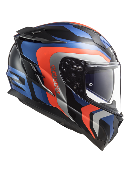 LS2 FF327 CHALLENGER GALACTIC GL.BLUE FL.ORANGE 5 LS2 FF327 CHALLENGER GALACTIC GL.BLUE FL.ORANGE 5