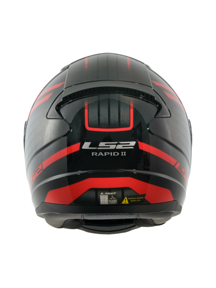 LS2 FF353 RAPID II CIRCUIT BLACK RED-06 8 LS2 FF353 RAPID II CIRCUIT BLACK RED-06 8