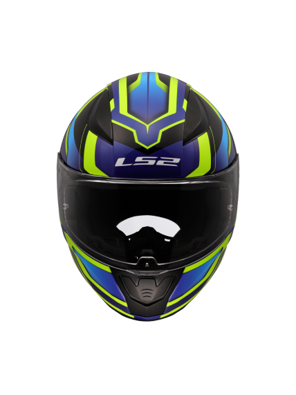 LS2 FF353 RAPID II FLITZ H-VIS YELLOW BLUE-06 8