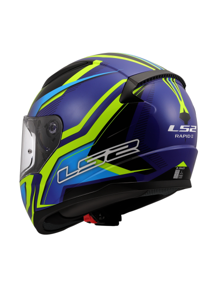 LS2 FF353 RAPID II FLITZ H-VIS YELLOW BLUE-06 3