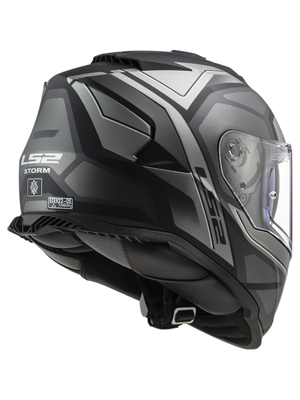 LS2 FF800 STORM II FASTER MATT TITANIUM-06 2