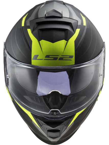 LS2 FF800 STORM II NERVE M.BLACK H-V YELLOW-06 3