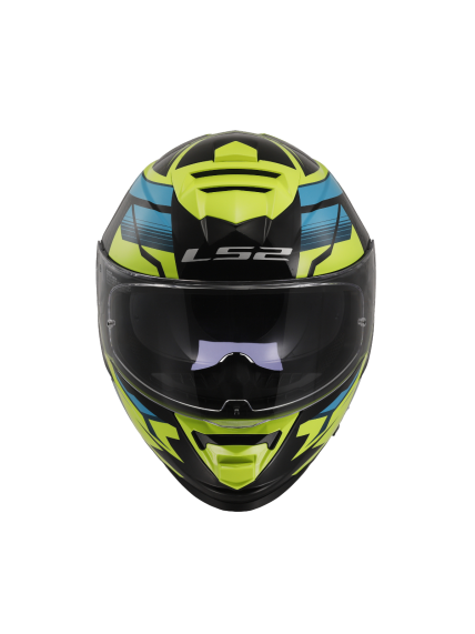 LS2 FF800 STORM II TRACKER BLACK H-V YELLOW-06 3 LS2 FF800 STORM II TRACKER BLACK H-V YELLOW-06 3