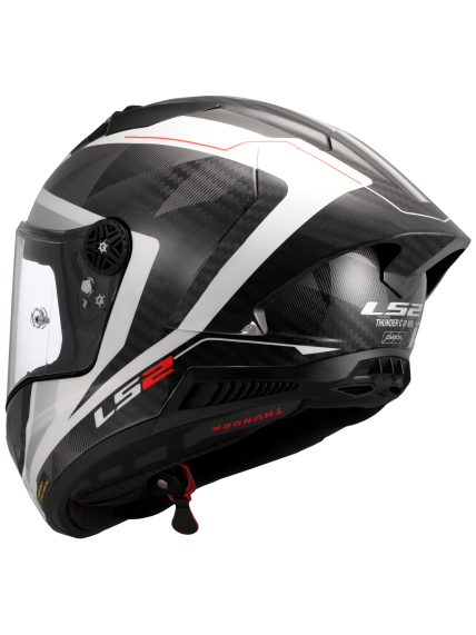 LS2 FF805 THUNDER GP AERO RAUTE WHITE GREY-06 3 LS2 FF805 THUNDER GP AERO RAUTE WHITE GREY-06 3
