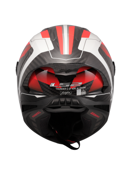 LS2 FF805 THUNDER GP AERO RAUTE WHITE RED-06 7