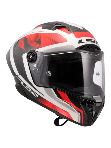 LS2 FF805 THUNDER GP AERO RAUTE WHITE RED-06 2 LS2 FF805 THUNDER GP AERO RAUTE WHITE RED-06 2
