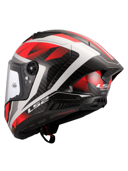LS2 FF805 THUNDER GP AERO RAUTE WHITE RED-06 4