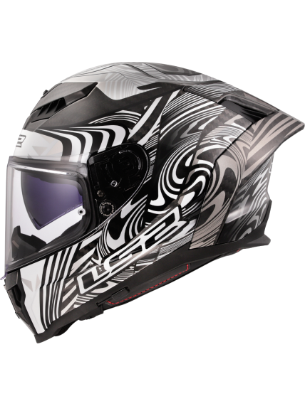 LS2 FF807 DRAGON ENTHUM SILVER 3