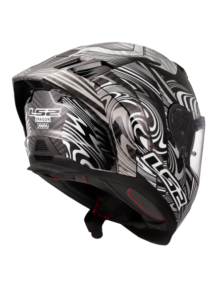 LS2 FF807 DRAGON ENTHUM SILVER 5