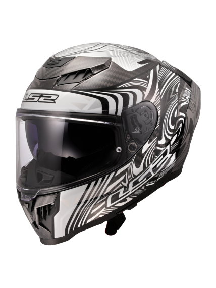 LS2 FF807 DRAGON ENTHUM SILVER