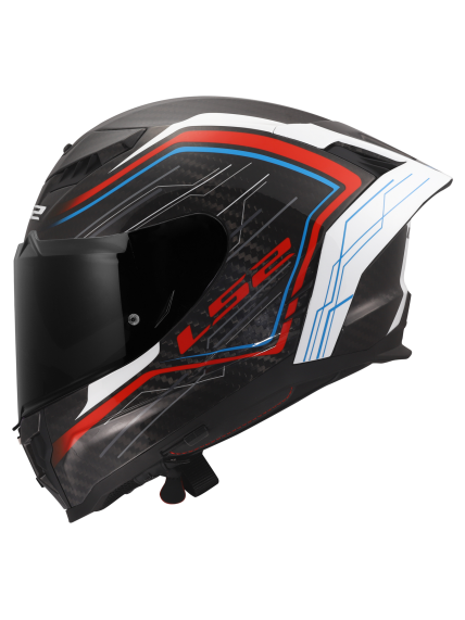 LS2 FF807 DRAGON SUBIC WHITE BLUE RED 11 LS2 FF807 DRAGON SUBIC WHITE BLUE RED 11
