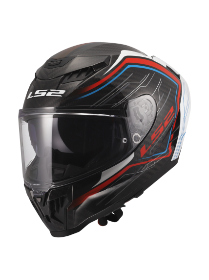 LS2 FF807 DRAGON SUBIC WHITE BLUE RED LS2 FF807 DRAGON SUBIC WHITE BLUE RED