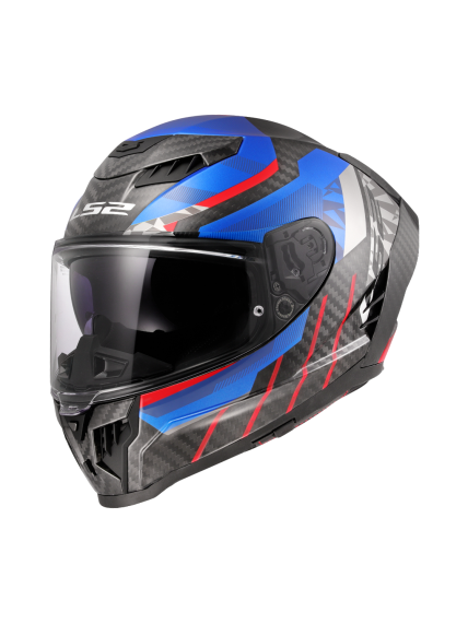 LS2 FF807 DRAGON TRAX BLUE RED 1 LS2 FF807 DRAGON TRAX BLUE RED 1