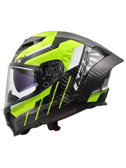 LS2 FF807 DRAGON TRAX H-VIS YELLOW 3 LS2 FF807 DRAGON TRAX H-VIS YELLOW 3